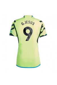 Fotbalové Dres Arsenal Gabriel Jesus #9 Venkovní Oblečení 2023-24 Krátký Rukáv